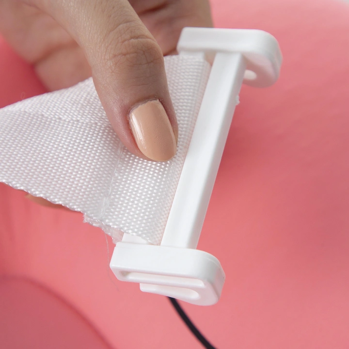 Babyjem Sevimli Balina Köpüklü Banyo Küveti Yatağı Pembe (Straforlu - Suda Batmaz)
