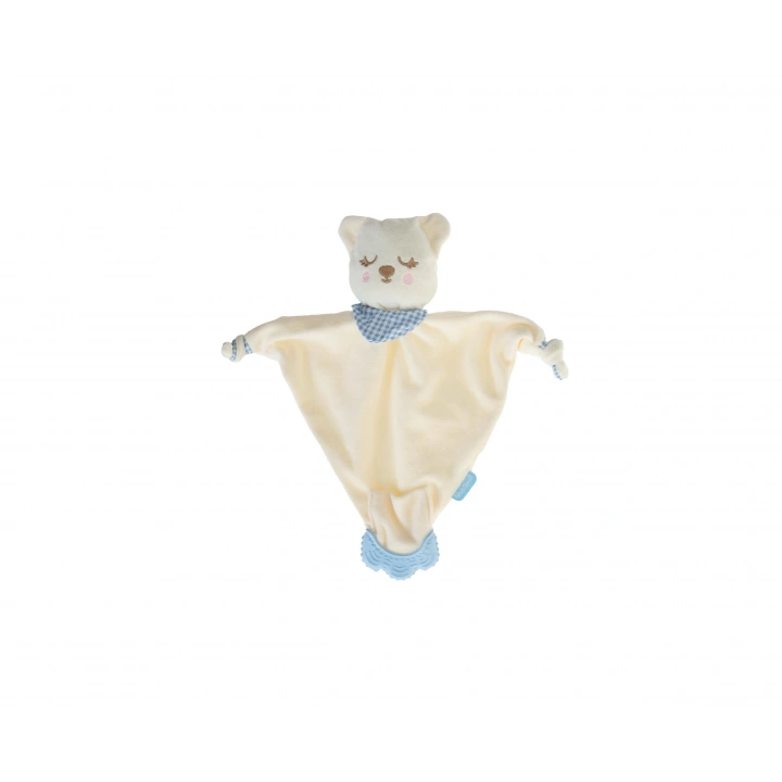 Babyjem Diş Kaşıyıcılı Sevimli Uyku Arkadaşım  Mavi