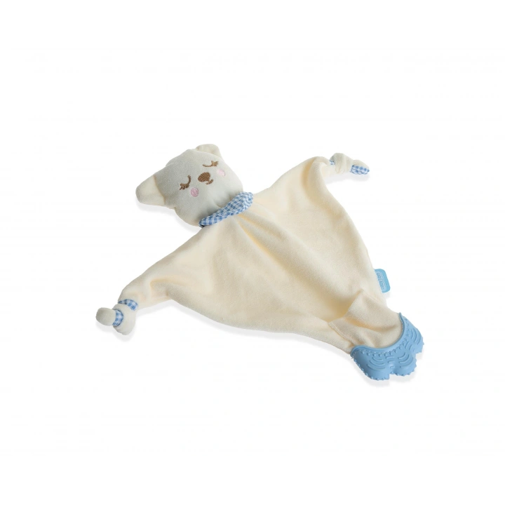Babyjem Diş Kaşıyıcılı Sevimli Uyku Arkadaşım  Mavi