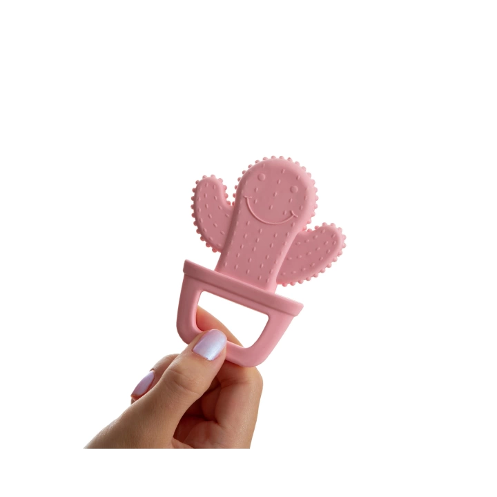 Babyjem Diş Kaşıyıcı Kaktüs Pembe
