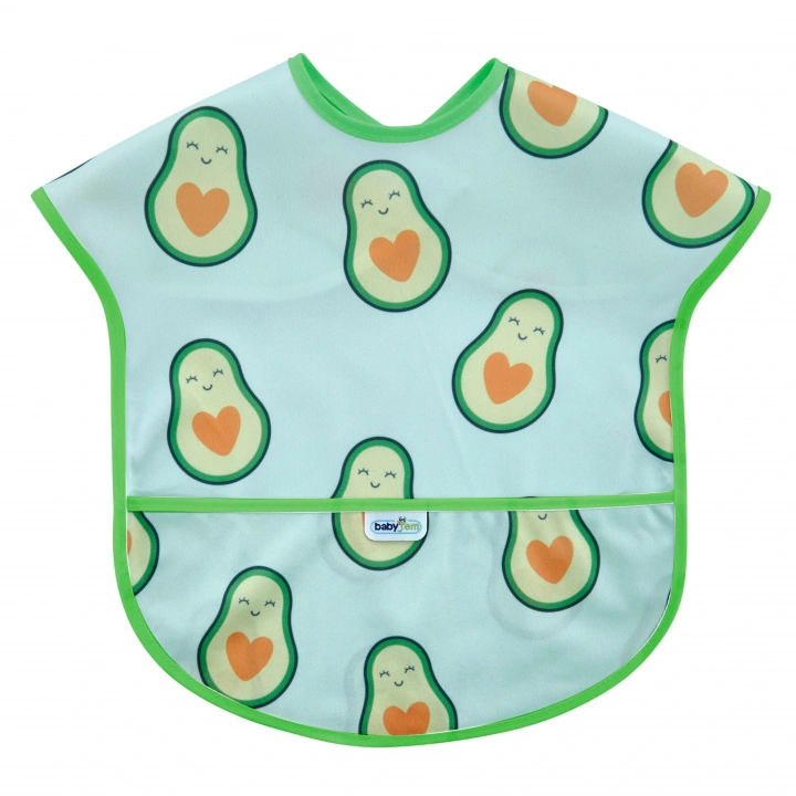 Babyjem Baskılı Blw Kolsuz Önlük Avakado Desen
