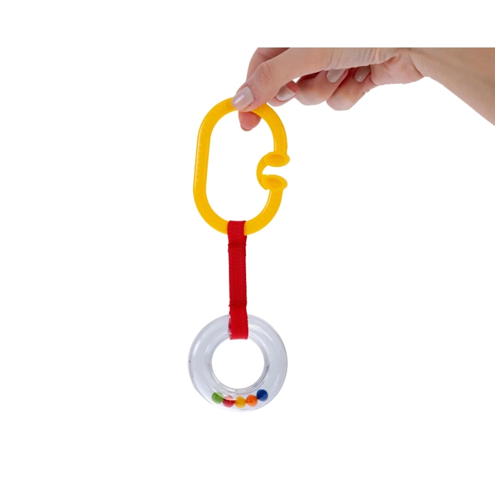 Babyjem Çıngıraklı Puset Halkası Sarı Oval