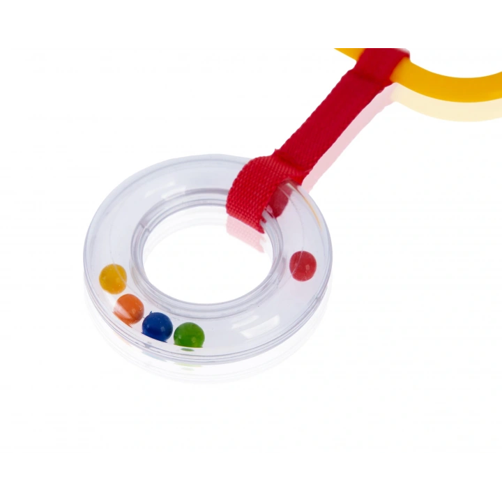 Babyjem Çıngıraklı Puset Halkası Sarı Oval