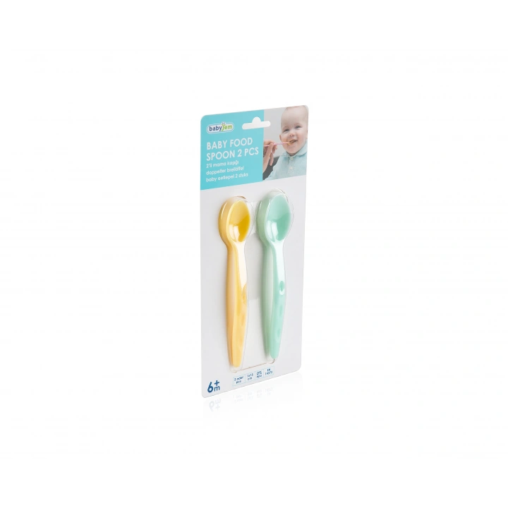 Babyjem 2li Mama Kaşığı Yeşil