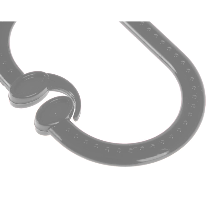 Babyjem Çıngıraklı Puset Halkası Gri Oval