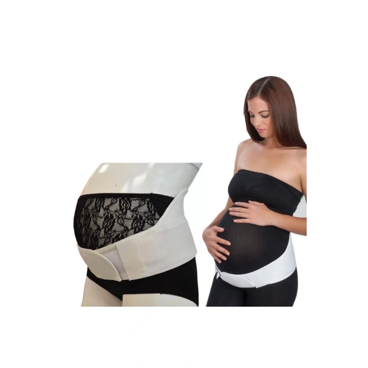 Babyjem Hamile Bel Destek Bandı Siyah L Beden