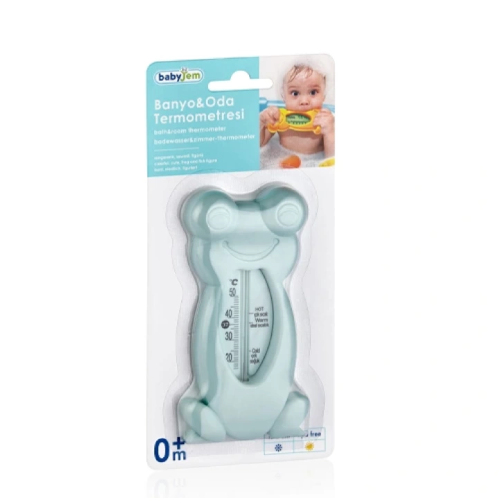 Babyjem Kurbaga Banyo&oda Termometresi Turkuaz