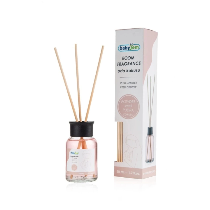 Babyjem Bambu Çubuklu Bebek Pudra Oda Kokusu 50 ML