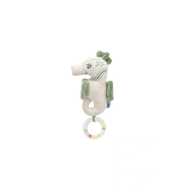 Babyjem Çıngıraklı Deniz Atı 818 Mint Yeşili 15x8 cm