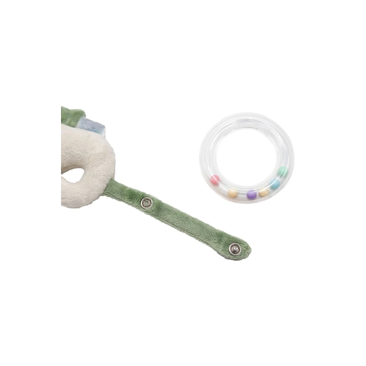 Babyjem Çıngıraklı Deniz Atı 818 Mint Yeşili 15x8 cm