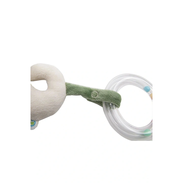 Babyjem Çıngıraklı Deniz Atı 818 Mint Yeşili 15x8 cm