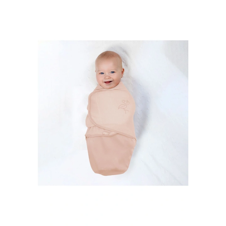 Babyjem İnterlog Pamuklu Kundak Somon