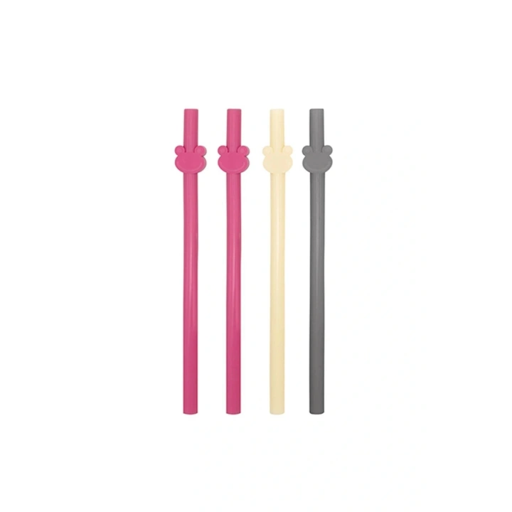 Babyjem Kolay Temizlenebilir Silikon Pipet ( 4 Adet )