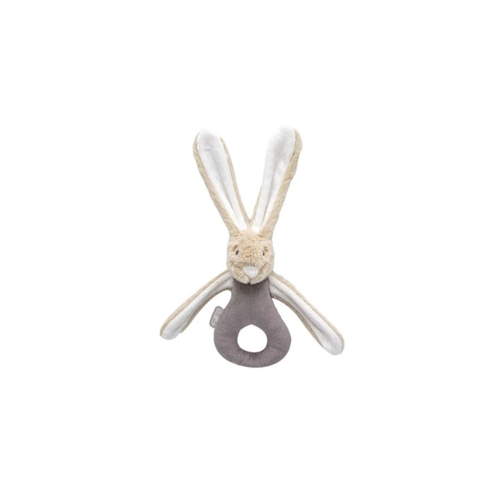 Babyjem Tutmalı Çıngıraklı Mini Peluş Tavşan Taş 842