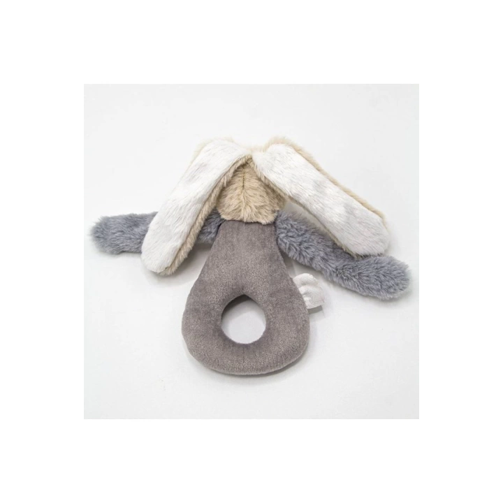 Babyjem Tutmalı Çıngıraklı Mini Peluş Tavşan Taş 842