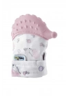 Babyjem Diş Kaşıyıcı Eldiven Kirpi Pembe