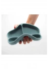 Babyjem Vakum Tabanlı Silikon Tabak Yeşil - Bpa Free