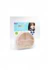 Babyjem Vakum Tabanlı Silikon Tabak Ekru - Bpa Içermez