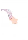 Babyjem Emzik Tutacağı Desenli Pembe Yıldızlı
