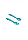 Babyjem Mama Kaşık Çatal Takımı- Mavi