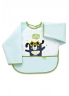 Babyjem Poli Muşamba Kollu Mama Önlüğü 034 Yeşil