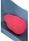 Babyjem Küvet Süngeri Banyo Süngeri  Kırmızı