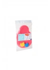 Babyjem Küvet Süngeri Banyo Süngeri  Kırmızı