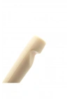 Babyjem Diş Kaşıyıcılı Silikon Kaşık Ekru - Bpa & Pvc & Latex & Plastik Içermez.
