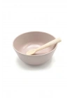 Babyjem Diş Kaşıyıcılı Silikon Kaşık Ekru - Bpa & Pvc & Latex & Plastik Içermez.