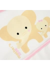 Babyjem Poli Muşamba Önlük Küçük Pembe
