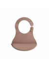 Babyjem Mini Silikon Önlük Latte