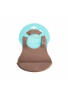 Babyjem Mini Silikon Önlük Latte