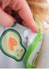Babyjem Baskılı Blw Kolsuz Önlük Avakado Desen