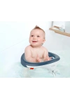 Babyjem Yandan Açılır Banyo Mama Oturağı İndigo Mavi