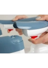 Babyjem Yandan Açılır Banyo Mama Oturağı İndigo Mavi
