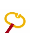 Babyjem Çıngıraklı Puset Halkası Sarı Oval