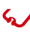 Babyjem Çıngıraklı Puset Halkası Kırmızı Kare
