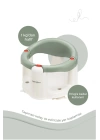 Babyjem Önden Açılır Banyo & Mama Oturağı Soft Yeşil