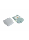 Babyjem Kiraz Çekirdekli Baykuş Kadife Rahatlatıcı Gaz Kemeri & Gaz Yastığı - Yeşil
