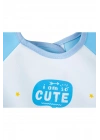 BabyjemPoli Muşamba Kollu Mama Önlüğü Mavi Outlet