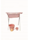 Babyjem 5 Parça Banyo Küvet Seti Pembe