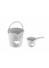 Babyjem Kova & Maşrapa Set Mat Gri