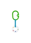 Babyjem Çıngıraklı Puset Halkası Yeşil Oval - Bebek Arabası Oyuncağı