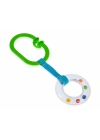 Babyjem Çıngıraklı Puset Halkası Yeşil Oval - Bebek Arabası Oyuncağı