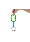 Babyjem Çıngıraklı Puset Halkası Yeşil Oval - Bebek Arabası Oyuncağı