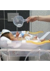 Babyjem Desenli Köpük Dolgulu File Beyaz
