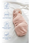 Babyjem İnterlog Pamuklu Kundak Somon
