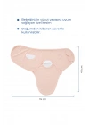 Babyjem İnterlog Pamuklu Kundak Somon