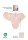Babyjem İnterlog Pamuklu Kundak Somon