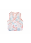 Babyjem Leke Tutmaz Giymeli Önlük Pembe Puzzle